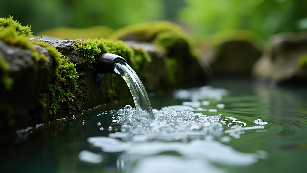 Mineral water spring in Birstonas